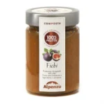 COMPOSTA FICHI ALPENZU GR 350 dispensa mediterranea confettura ai fichi, marmellata di fichi, fichi italiani, confettura artigianale, marmellata senza pectina, conserve naturali, dolci con fichi,