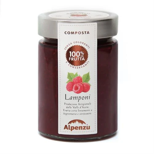 COMPOSTA LAMPONI ALPENZU GR 350 dispensa mediterranea