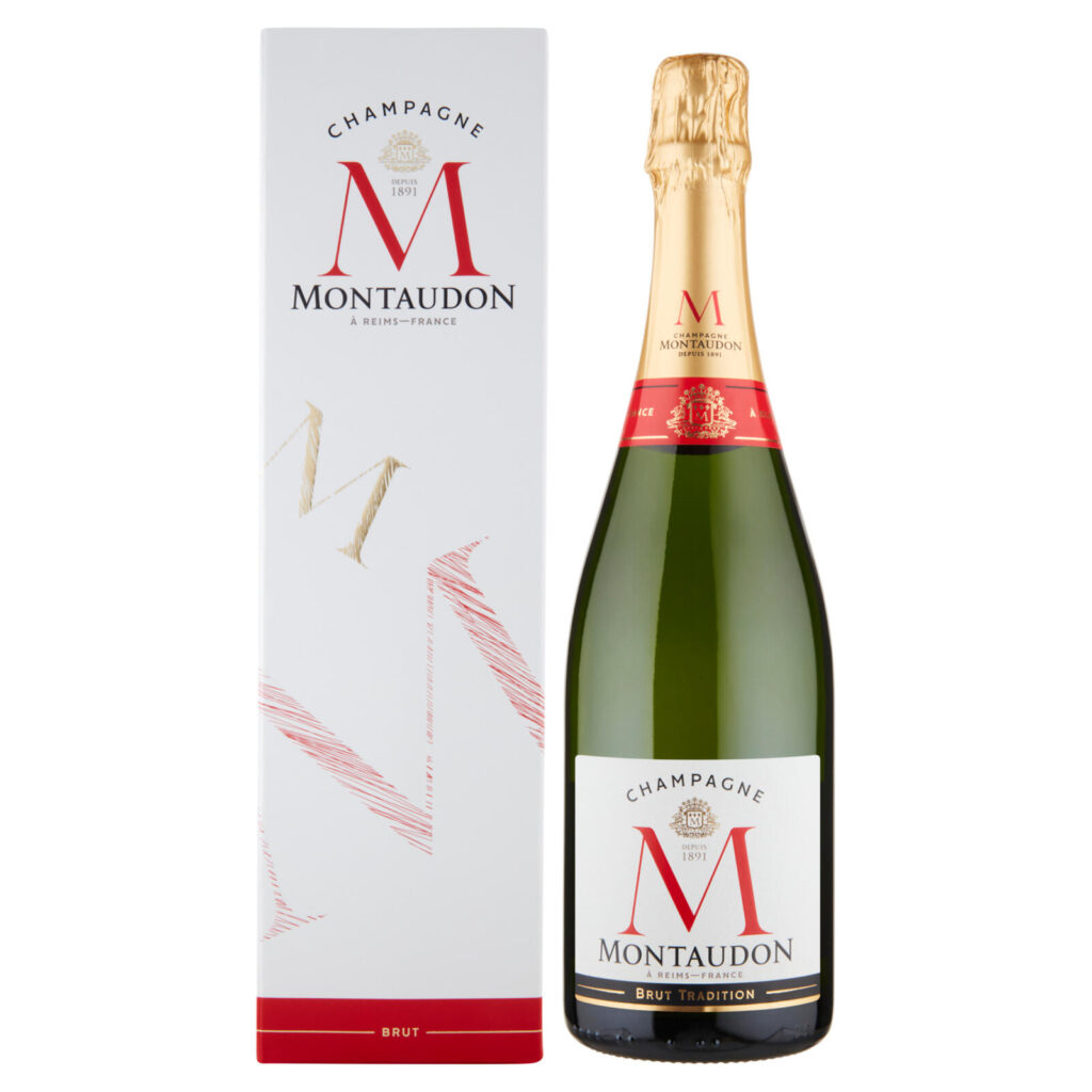 Montaudon Champagne Brut 750 ml con astuccio