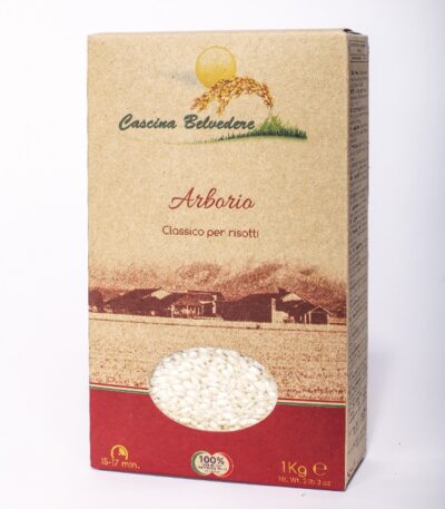RISO ARBORIO CASCINA BELVEDERE dispensa mediterraneaa