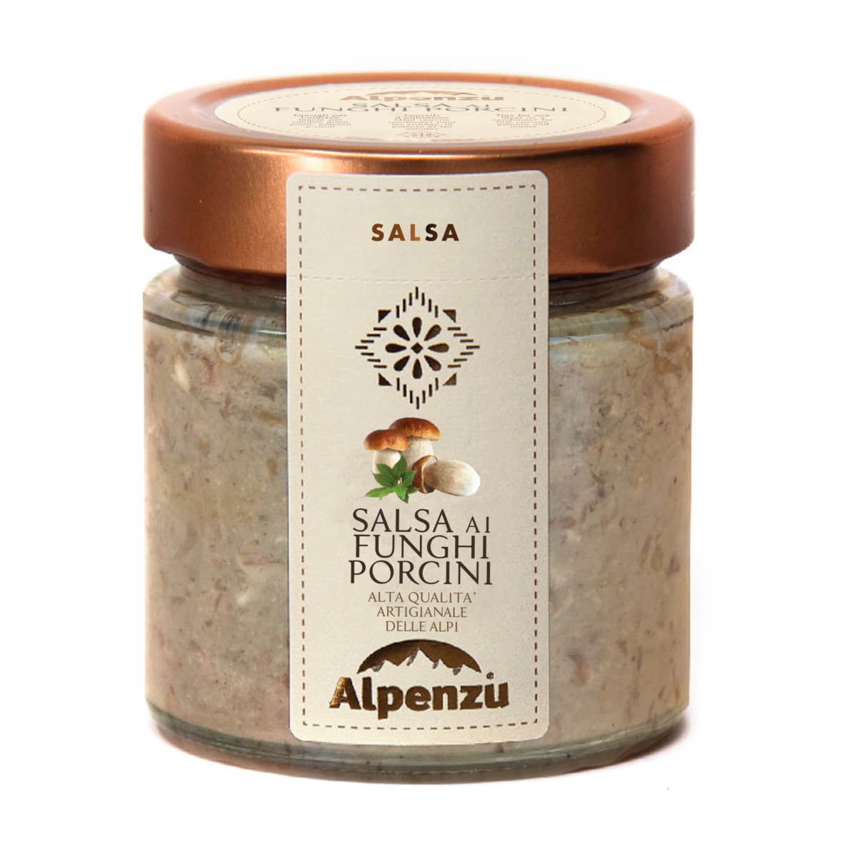 SALSA PORCINI ALPENZU DISPENSA MEDITERRANEA
