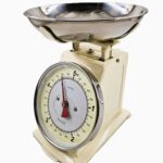 Bilancia Da Cucina Meccanica Inox Avorio Kg5 Habi