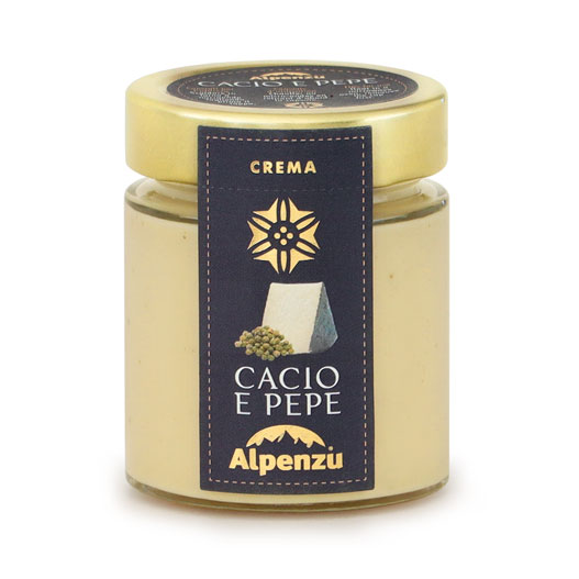 crema cacio e pepe alpenzu