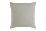 Cuscino panna ricamo marrone