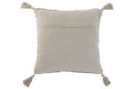 cuscino juta e cotone colore naturale