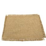tovaglietta in juta, tovagliette rustiche, tovagliette ecologiche, arredamento tavola naturale, accessori tavola shabby chic.