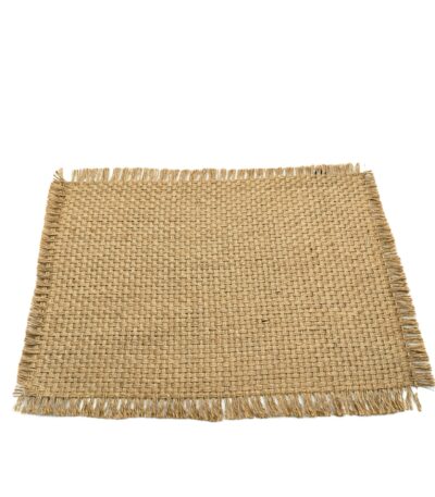 tovaglietta in juta, tovagliette rustiche, tovagliette ecologiche, arredamento tavola naturale, accessori tavola shabby chic.