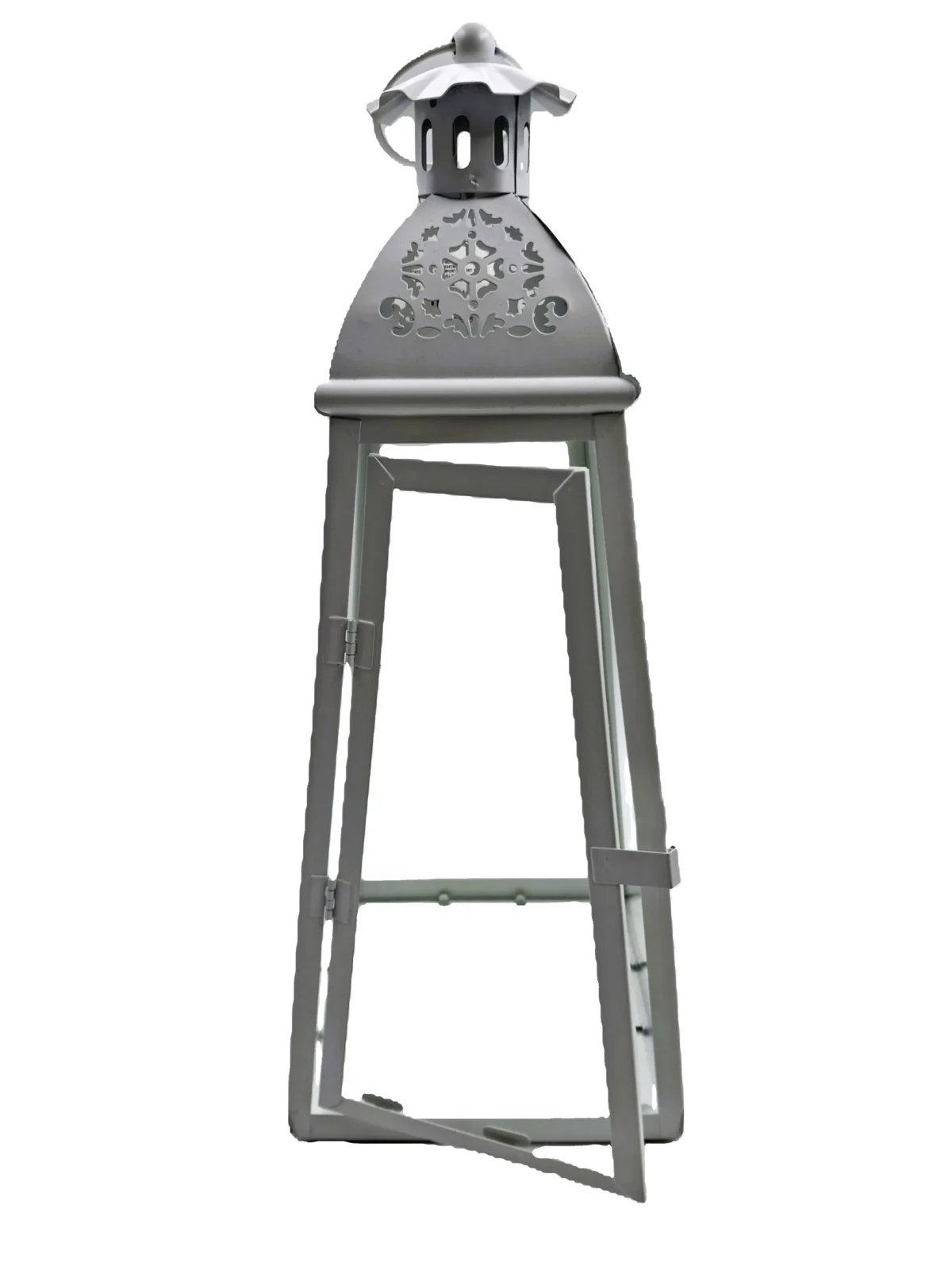 LANTERNA METALLO H44, LANTRNA BIANCA, LANTERNA METALLO, LANTERNA SHABBY