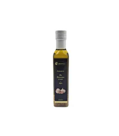 olio evo aromatizzato all aglio