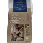 pane tostato farro, pane secco farro, bruschette farro, pane di gragnano, tozzetti di pane tostato, farina di farro