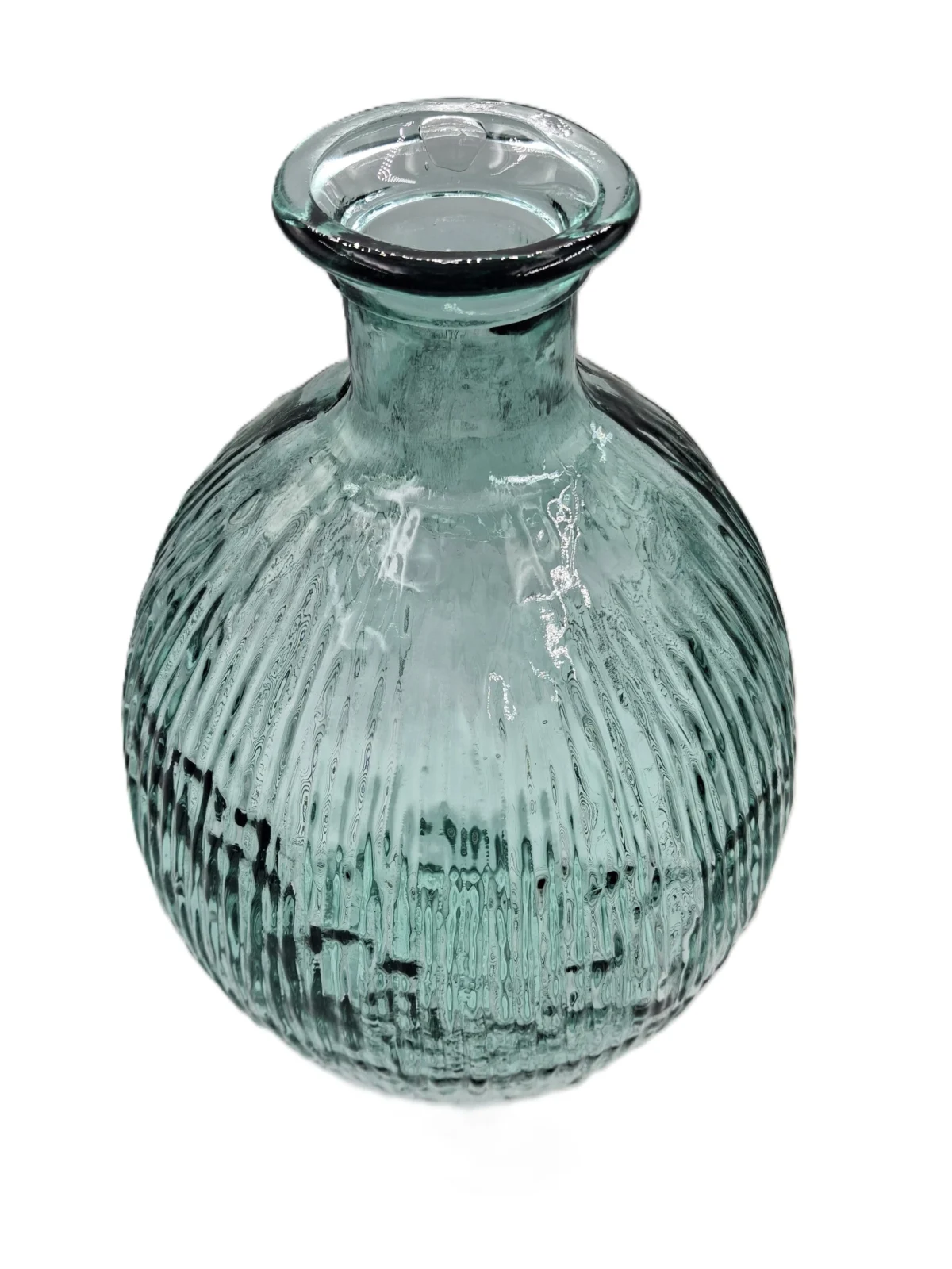 vaso vetro riciclato, vaso design rigato, vaso decorativo eco, vaso vetro sostenibile, vaso arredo casa, vaso vetro riciclato h44, vaso trasparente eco friendly, complemento d’arredo in vetro, vaso moderno riciclato, vaso decorativo in vetro, vaso ecologico, vaso vetro alto, vaso vetro artigianale, vaso per fiori secchi, vaso vetro riciclato trasparente