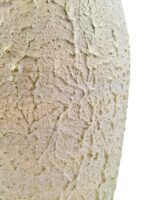 Vaso Beige e Dorato Groffato H 50 Ø16 cm
